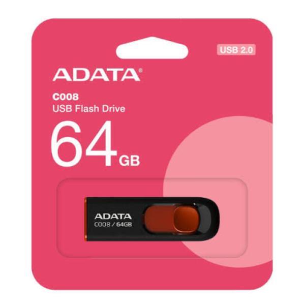 Memoria USB 64GB Adata AC008 USB-A 2.0