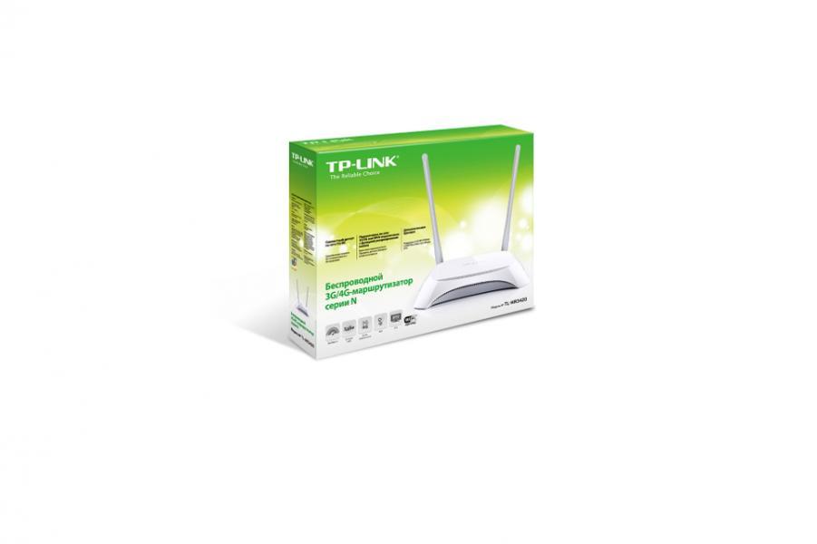 Router Tp Link Tl MR3420 2.4 GHZ-300 Mbps Wifi 4 3G/4G Puertos Wan / Lan / USB
