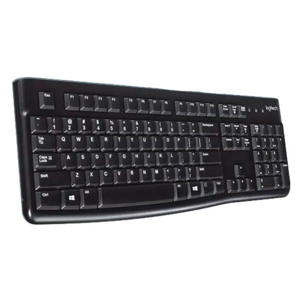 Teclado Logitech K120 Corded Membrana Alámbrico USB Español, imagen 2