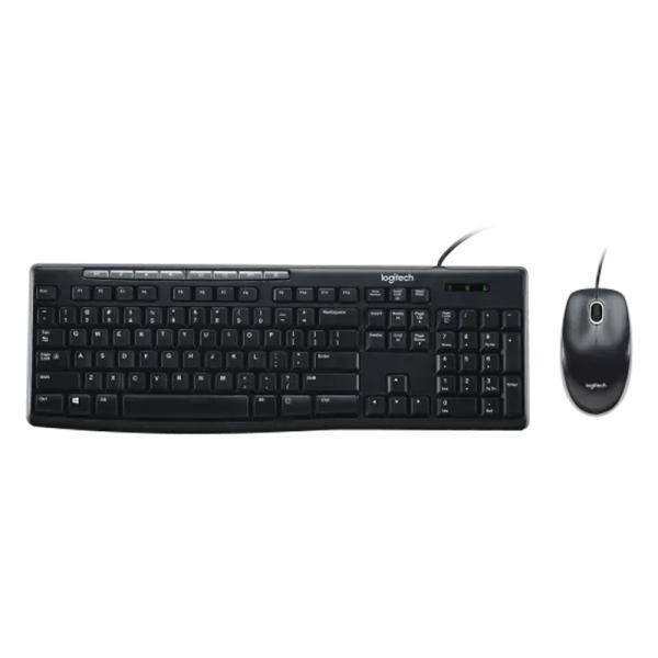 Teclado Y Mouse Logitech MK200 Alámbrico USB Español