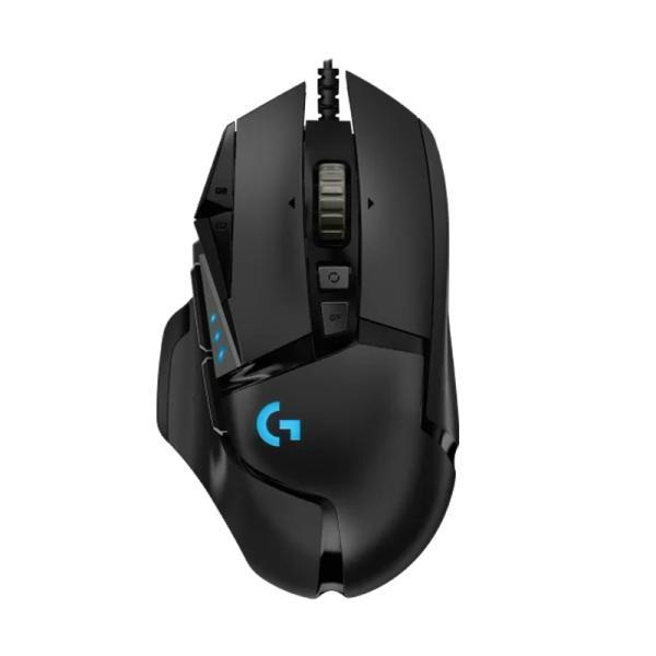Mouse Gaming RGB Logitech G502 Hero Alámbrico USB 25600 Dpi