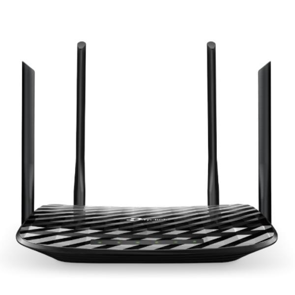 Router Tp Link Archer C6 Dual Band 2.4/5 Ghz 1200 Mbps Wifi 5 MU-MIMO Puertos Wan / Lan