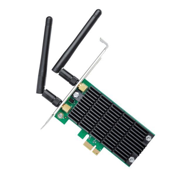 Tarjeta De Red Tp Link Archer T4E PCI-E WI-FI 5 Dual Band AC1200 2.4 Ghz 5 Ghz