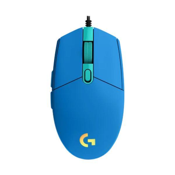 Mouse Gaming RGB Logitech G203 Lightsync Alámbrico USB 8000 Dpi