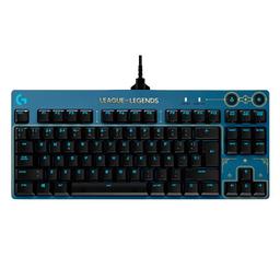 Teclado Gaming RGB Logitech G Pro League Of Legends Tkl Mecánico Alámbrico Español, imagen 1