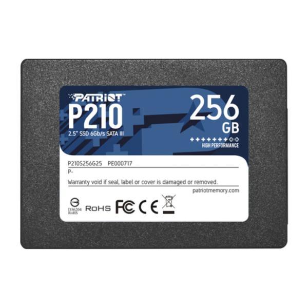 Hd Interno Solido 256GB Patriot P210 2.5 Pulg Sata Iii 500MB/S / 400MB/S
