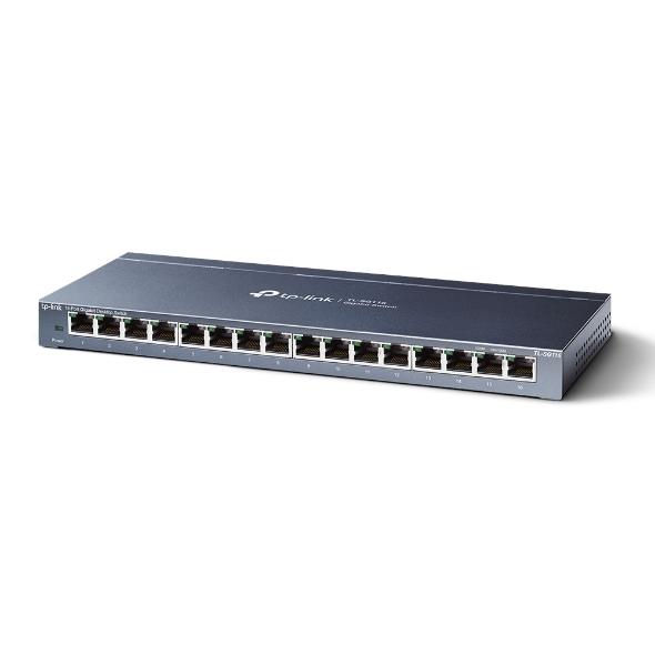 Switch Tp Link TL-SG116 16 Puertos Gigabit 10/100/1000 Mbps No Administrable