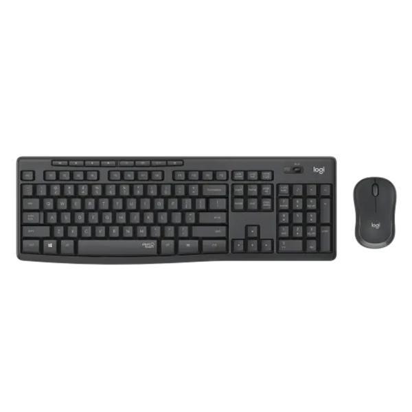Teclado Y Mouse Logitech MK295 Silent Combo Membrana Inalámbrico 2.4 Ghz Español