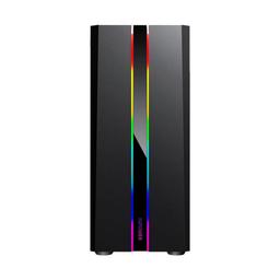 Case Gaming RGB Eagle Warrior Tlaloc CG05R CG05RDRA001C Mid Tower Sin Ventilación Incluida Con Vidrio Lateral Y Tira RGB, imagen 1