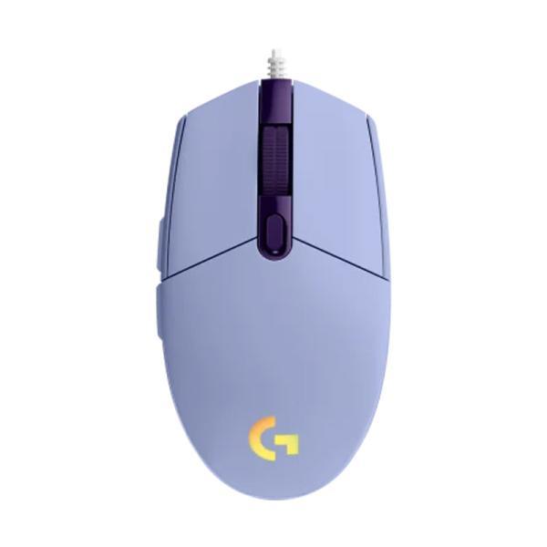 Mouse Gaming RGB Logitech G203 Lightsync Alámbrico USB 8000 Dpi