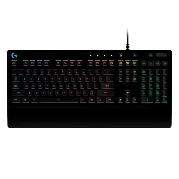 Teclado Gaming RGB Logitech G213 Prodigy Membrana Alámbrico Inglés