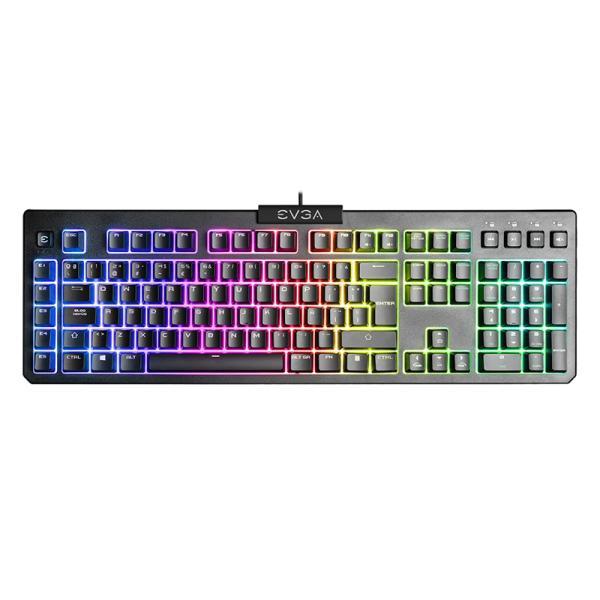 Teclado Gaming RGB Evga Z12 Membrana Alámbrico USB Español