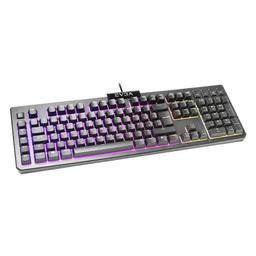 Teclado Gaming RGB Evga Z12 Membrana Alámbrico USB Español, imagen 2