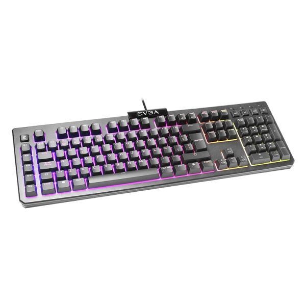 Teclado Gaming RGB Evga Z12 Membrana Alámbrico USB Español, imagen 2
