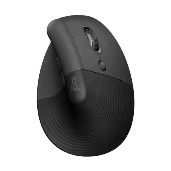 Mouse Logitech Lift Vertical Ergonomic Inalámbrico Bluetooth + Receptor 4000 Dpi
