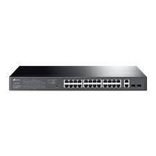 Switch Tp Link TL-SG1428PE 24 Puertos Gigabit Poe+ / 2 Puertos Gigabit RJ45 / 2 Puertos Sfp Easy Smart Managed Administrable
