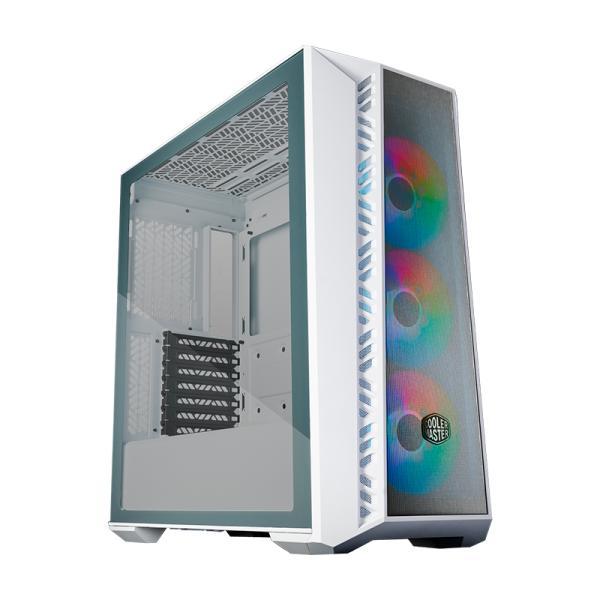 Case Gaming RGB Cooler Master Masterbox 520 Mesh Mid Tower Ventiladores 3 De 120MM Con Vidrio Lateral Y Malla Frontal