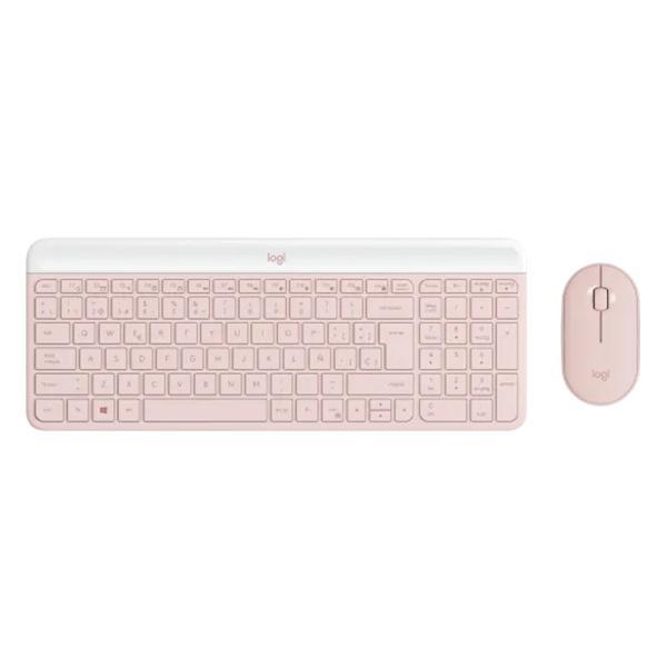 Teclado Y Mouse Logitech MK470 Slim Combo Membrana Inalámbrico 2.4 Ghz Español