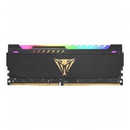 Memoria RAM PC 16GB Patriot PVSR416G320C8 V4S DDR4 3200 Mhz CL16 1.35 V Viper Steel Rgb. Disipador Aluminio. Xmp 2.0 Dimm 288 Pines