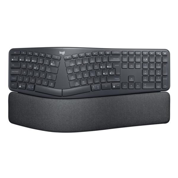 Teclado Logitech Ergo K860 For Business Membrana Inalámbrico Bluetooth Español