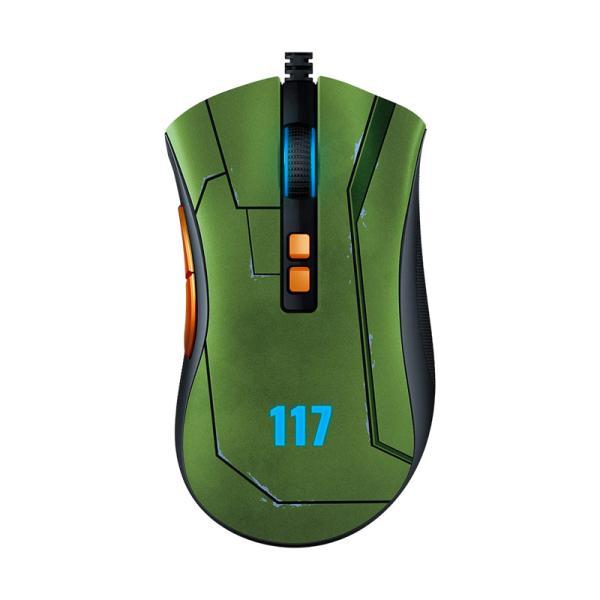 Mouse Gaming RGB Razer Deathadder V2 Alámbrico USB Edicion Halo 20000 Dpi