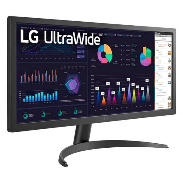 Monitor 26 Pulg Lg 26WQ500-B Wfhd 2560 X 1080 75 Hz HDMI Plano Slim 195174035245, imagen 3
