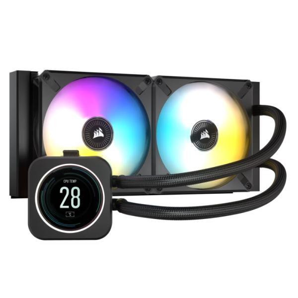 Corsair ICUE H100I ELITE LCD – Enfriamiento líquido