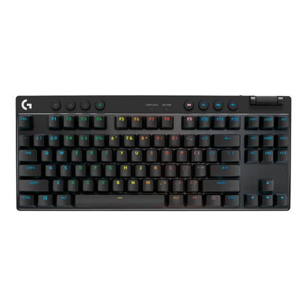 Teclado Gaming RGB Logitech G Pro X Tkl Mecánico Inalámbrico Inglés