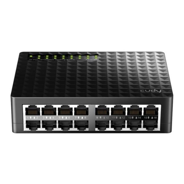 Switch Cudy FS1016D 1.0 16 Puertos RJ45 10/100 Mbps No Administrable