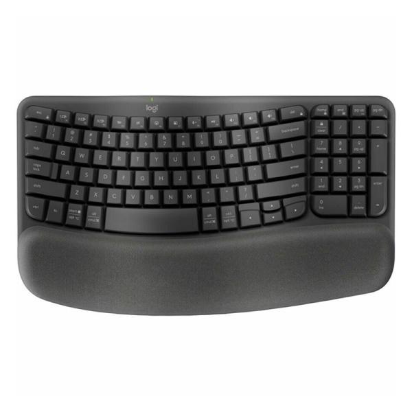 Teclado Logitech Ergo Wave Keys Inalámbrico Bluetooth Inglés