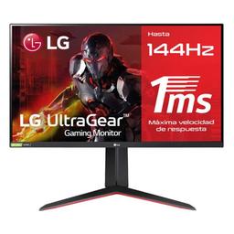 Monitor 27 Pulg Lg 27GN65R-B Fhd 1920X1080 144HZ Dp HDMI Plano Slim 195174010860, imagen 1