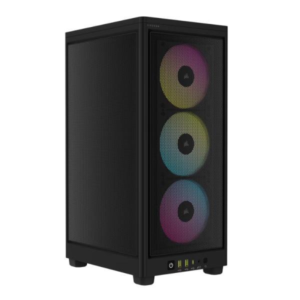 Case RGB Corsair 2000D Airflow Mini Tower Ventiladores 3 De 120MM Con Rejillas De Acero