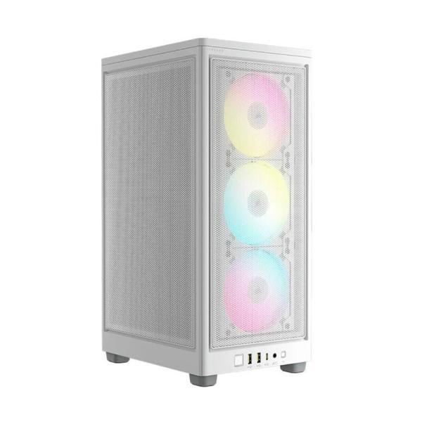 Case RGB Corsair 2000D Airflow Mini Tower Ventiladores 3 De 120MM Con Rejillas De Acero