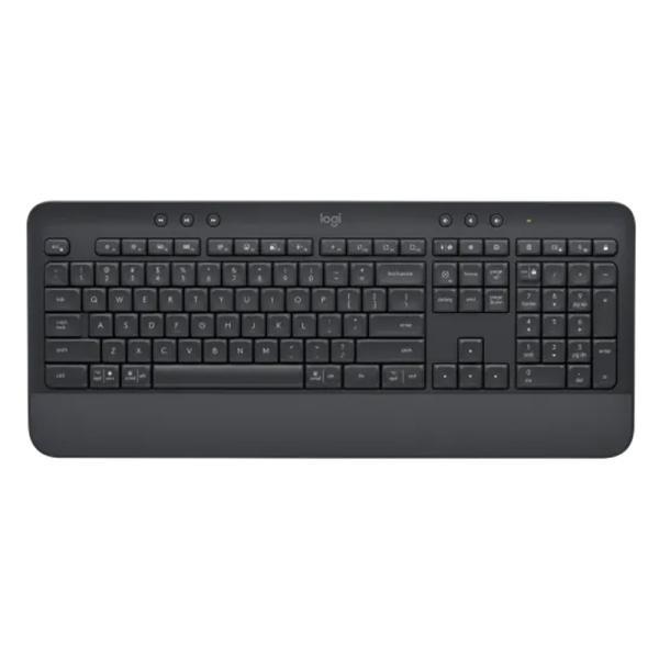 Teclado Logitech K650 Signature Membrana Inalámbrico Bluetooth Inglés
