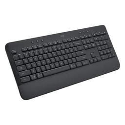 Teclado Logitech K650 Signature Membrana Inalámbrico Bluetooth Inglés, imagen 2