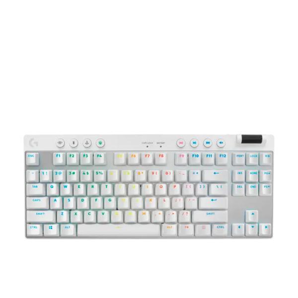 Teclado Gaming RGB Logitech G Pro X Tkl Mecánico Inalámbrico Inglés