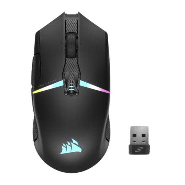 Mouse Gaming RGB Corsair Nightsabre Inalámbrico 2.4 Ghz 26000 Dpi
