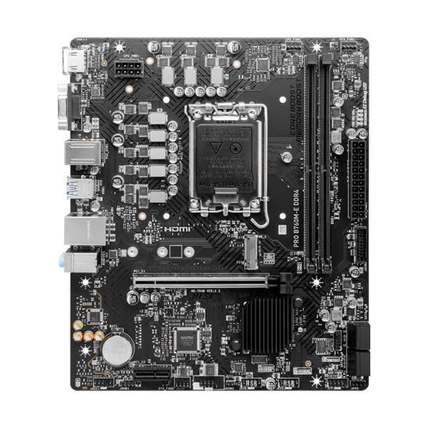 Tarjeta Madre Msi Pro B760M-E DDR4 Lga 1700 M-ATX