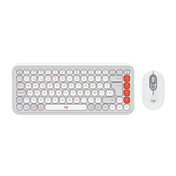 Teclado Y Mouse Logitech Pop Icon Combo Inalámbrico Bluetooth Español