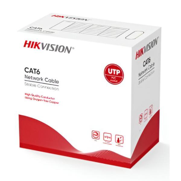 Cable Utp CAT6 Hikvision DS-1LN6-UU 305 Metros 0.565MM