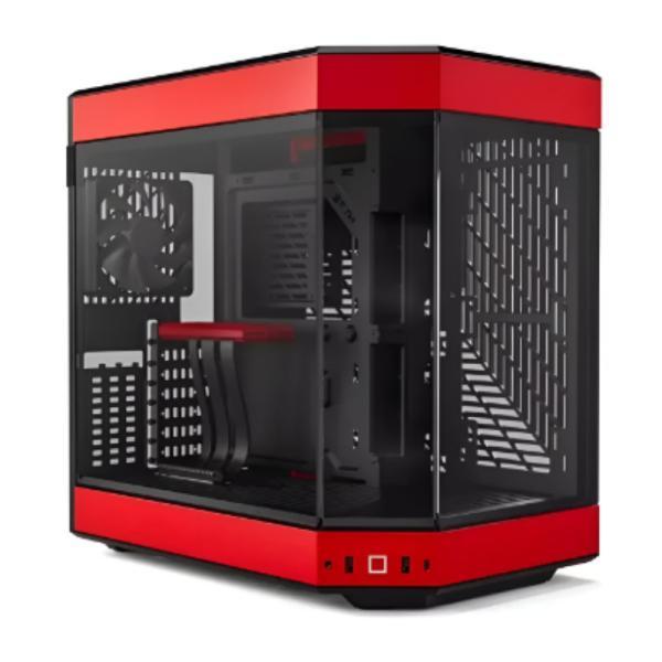 Case Gaming Hyte Y60 Mid Tower Ventiladores 3 De 120MM Con Vidrio Frontal, Lateral Y Esquina