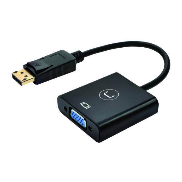 Adaptador Unno Tekno AD3006BK Displayport A Vga
