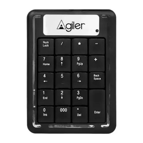 Teclado Numérico Agiler Membrana Alámbrico Inglés