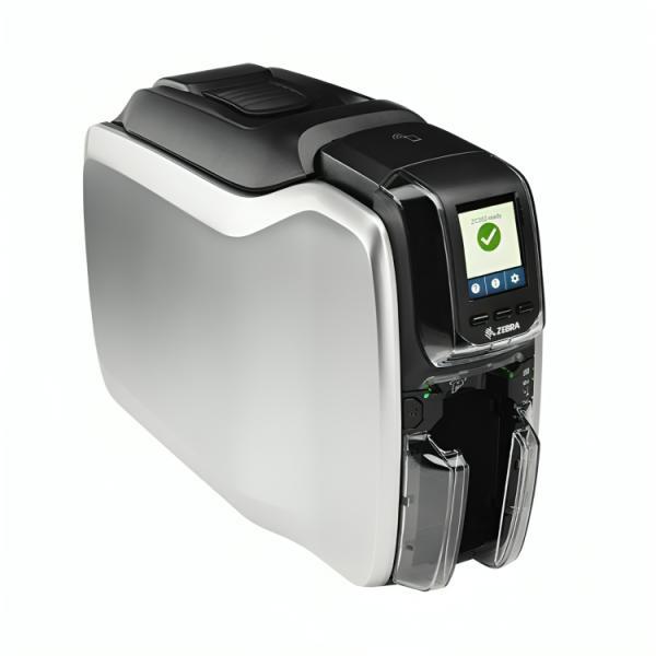 Impresora De Carnet Zebra ZC300 De Transferencia Térmica USB Ethernet Cardstudio 2.0 Incluye 200 Tarjetas Pvc
