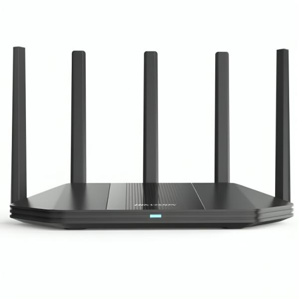 Router Inalambrico Hikvision DS-3WR18X(O-STD)/US (e) Dual Band 2.4/5 Ghz Wifi 6 Puertos Wan / Lan