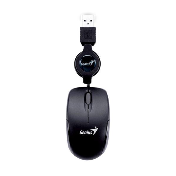 Mouse Genius RS2 Micro Traveler V2 Alámbrico USB 1200 Dpi