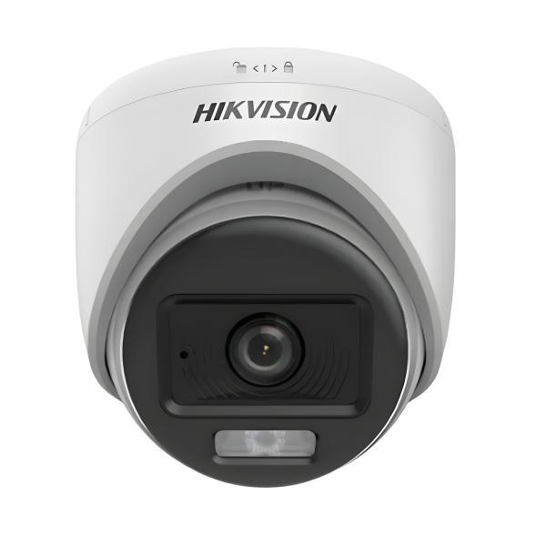 Camara De Seguridad Hikvision DS-2CE70DF0T-LPFS(2.8MM) 2MP Smart Hybrid Light Colorvu Alcance Ir Hasta 20 M