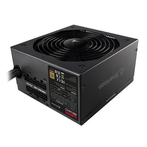 Fuente De Poder Sharkoon Shark Wpm Gold Zero 650W 80 Plus Gold Semi Modular Atx 2.3