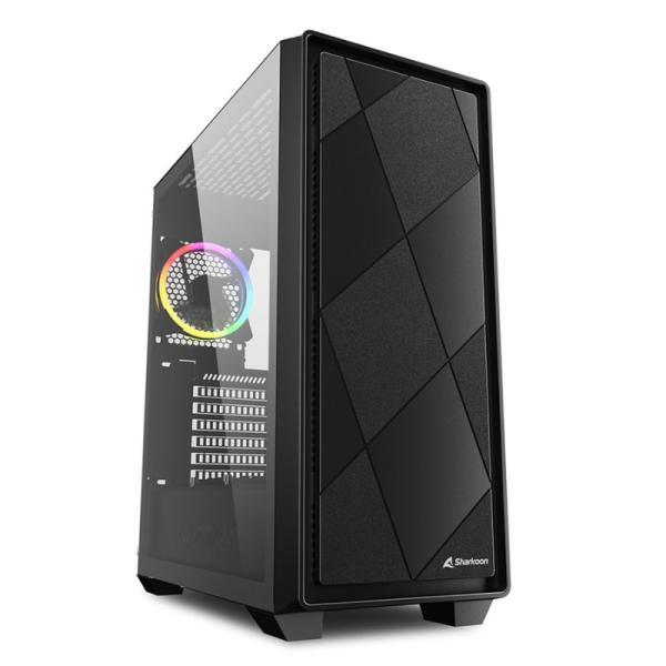 Case Gaming RGB Sharkoon VS8 Mid Tower Ventiladores 3 De 120MM Con Vidrio Lateral