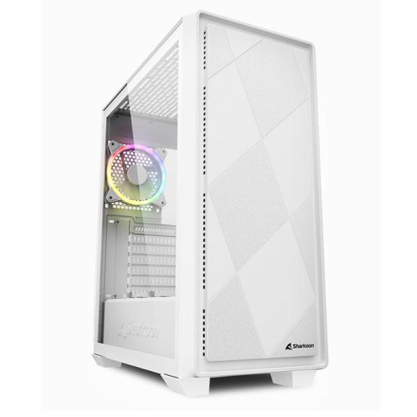 Case Gaming RGB Sharkoon VS8 Mid Tower Ventiladores 3 De 120MM Con Vidrio Lateral